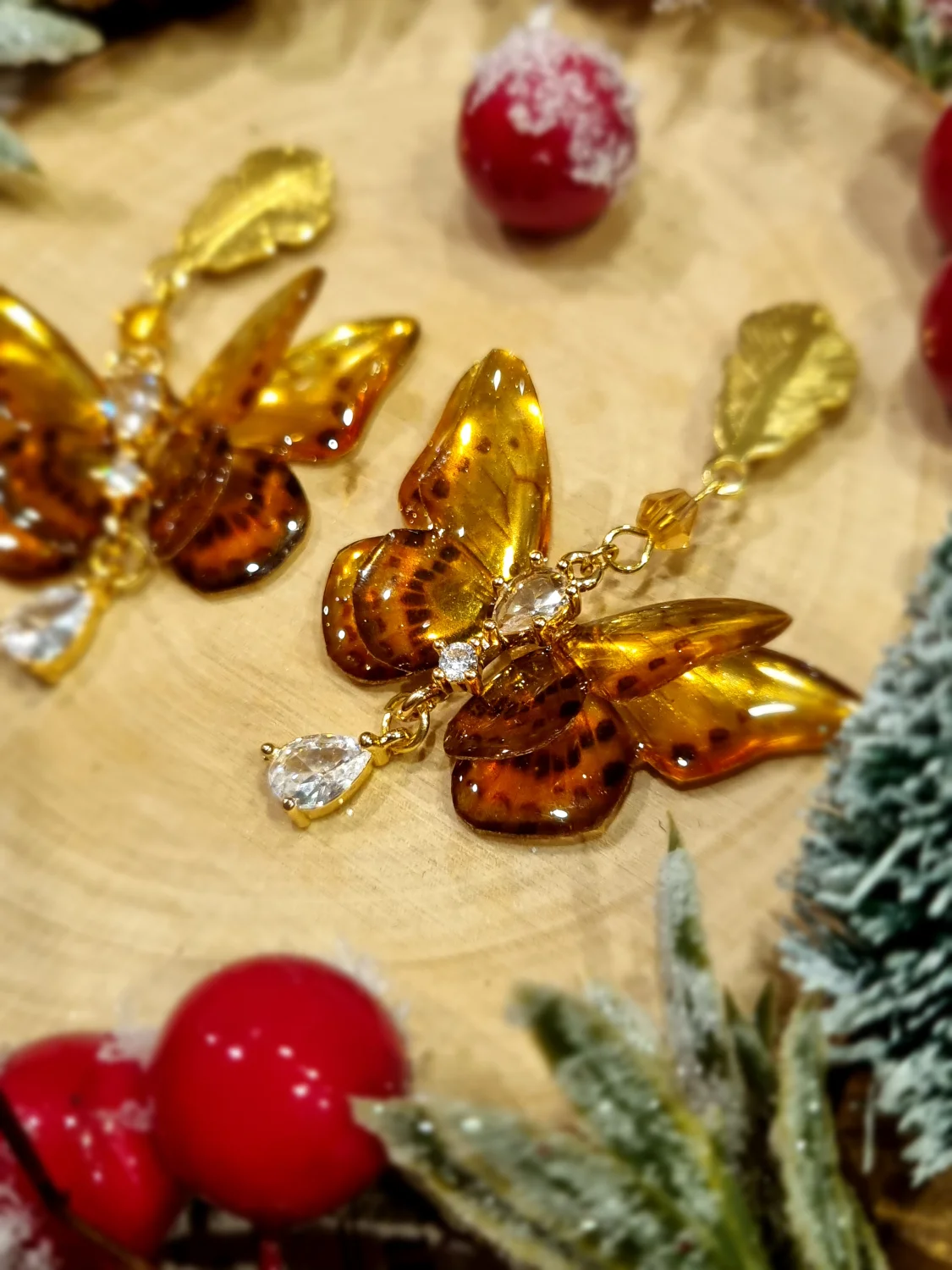 Motylki złociste dwuskrzydłowe