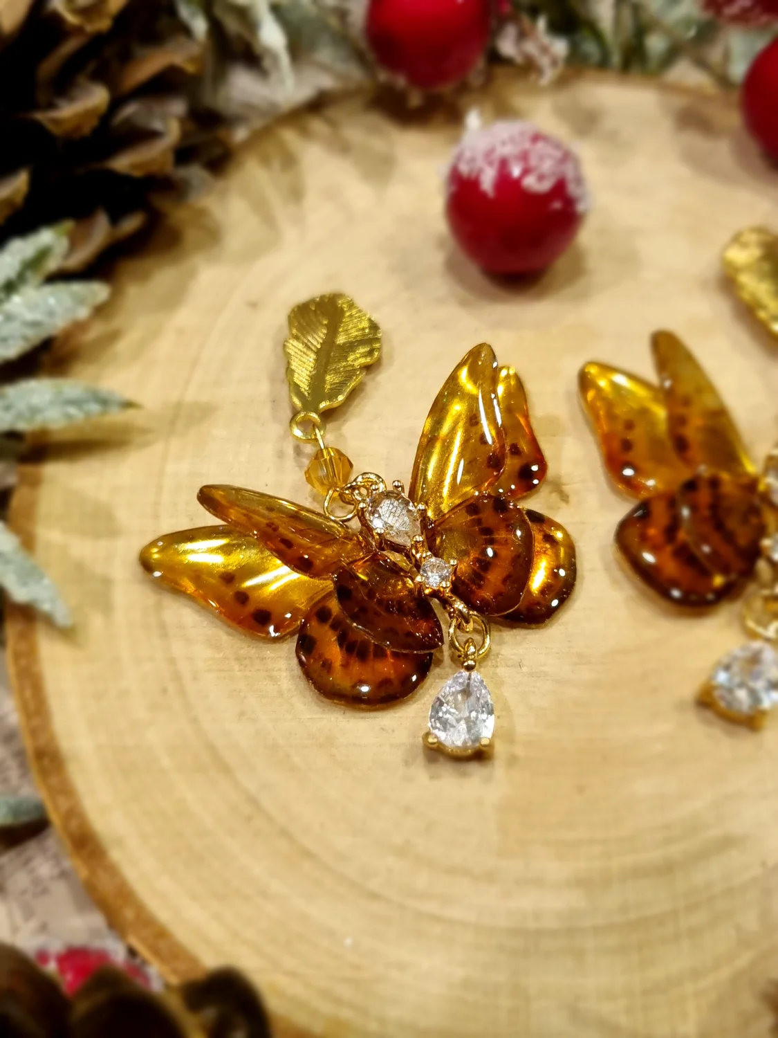 Motylki złociste dwuskrzydłowe