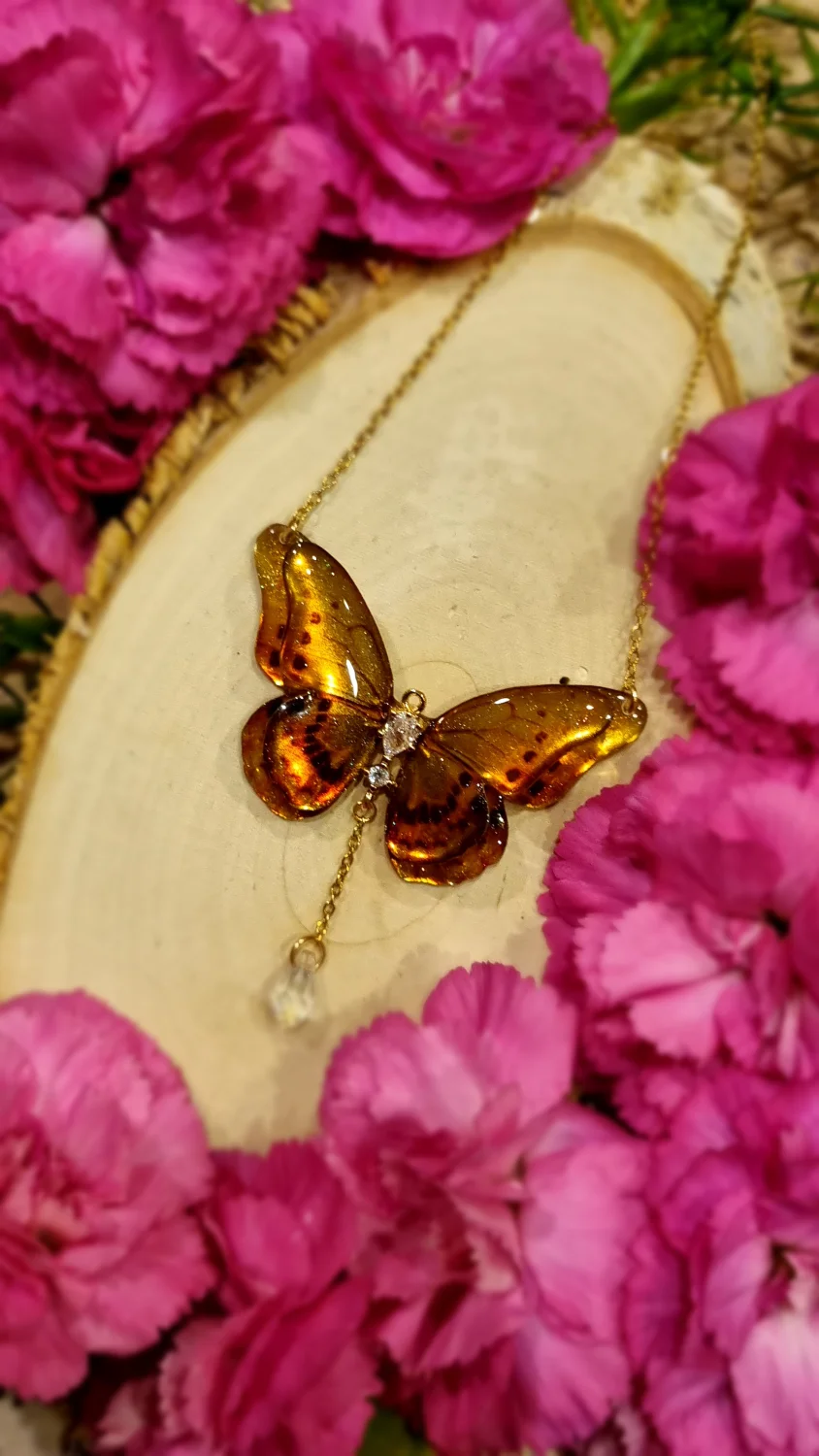 Motyl złocisty dwuskrzydłowy