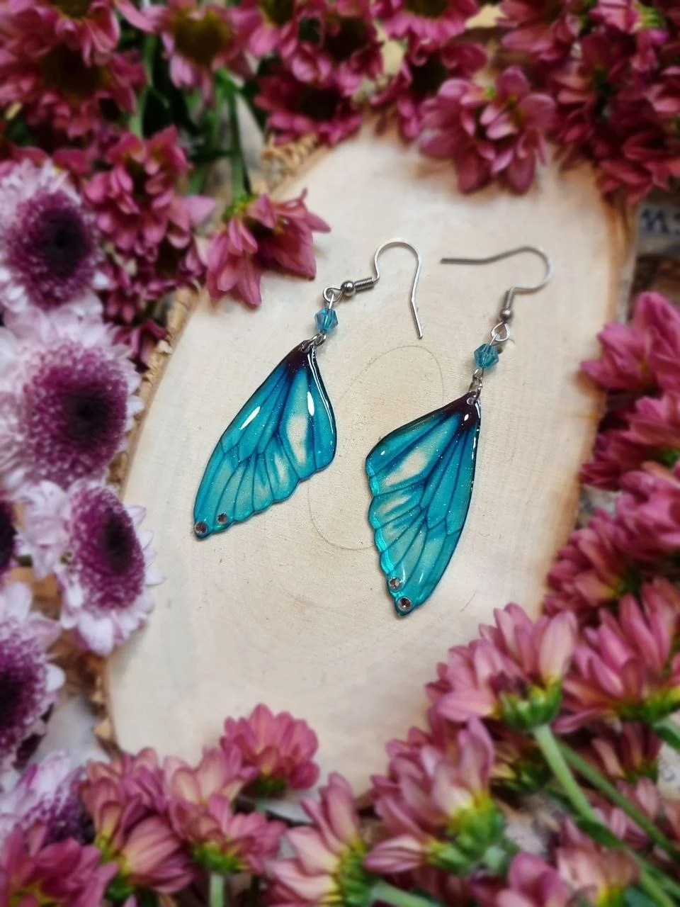 Kolczyki serafina nocy błękitne