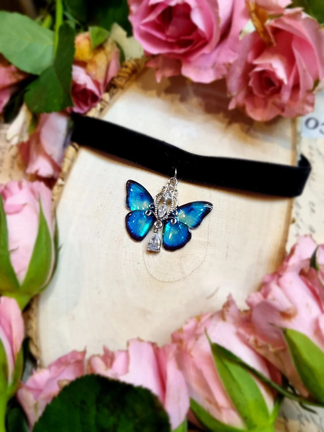 Księżycowy motylek niebieski