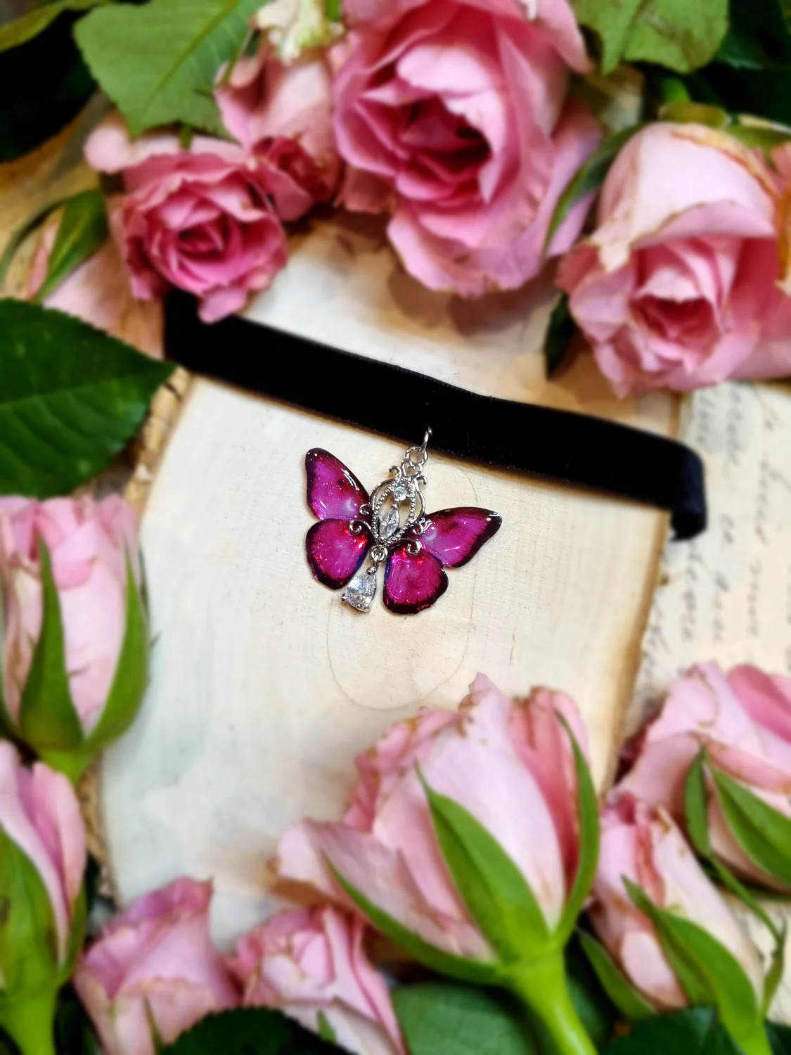 Motylek księżycowy różowy